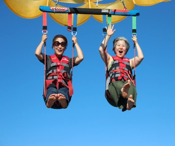 Kelowna: Parasailing no Lago Okanagan