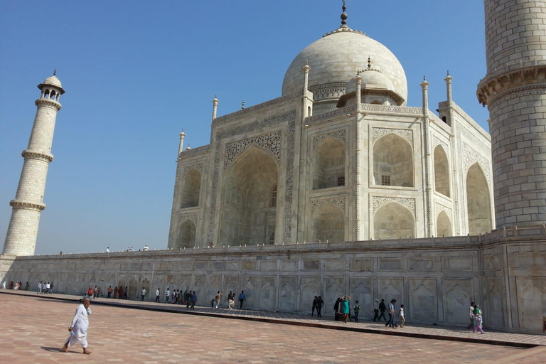 Tour Taj Mahal-Agra Fort &amp; Bazar con guida privata giapponeseTour guidato con macchina