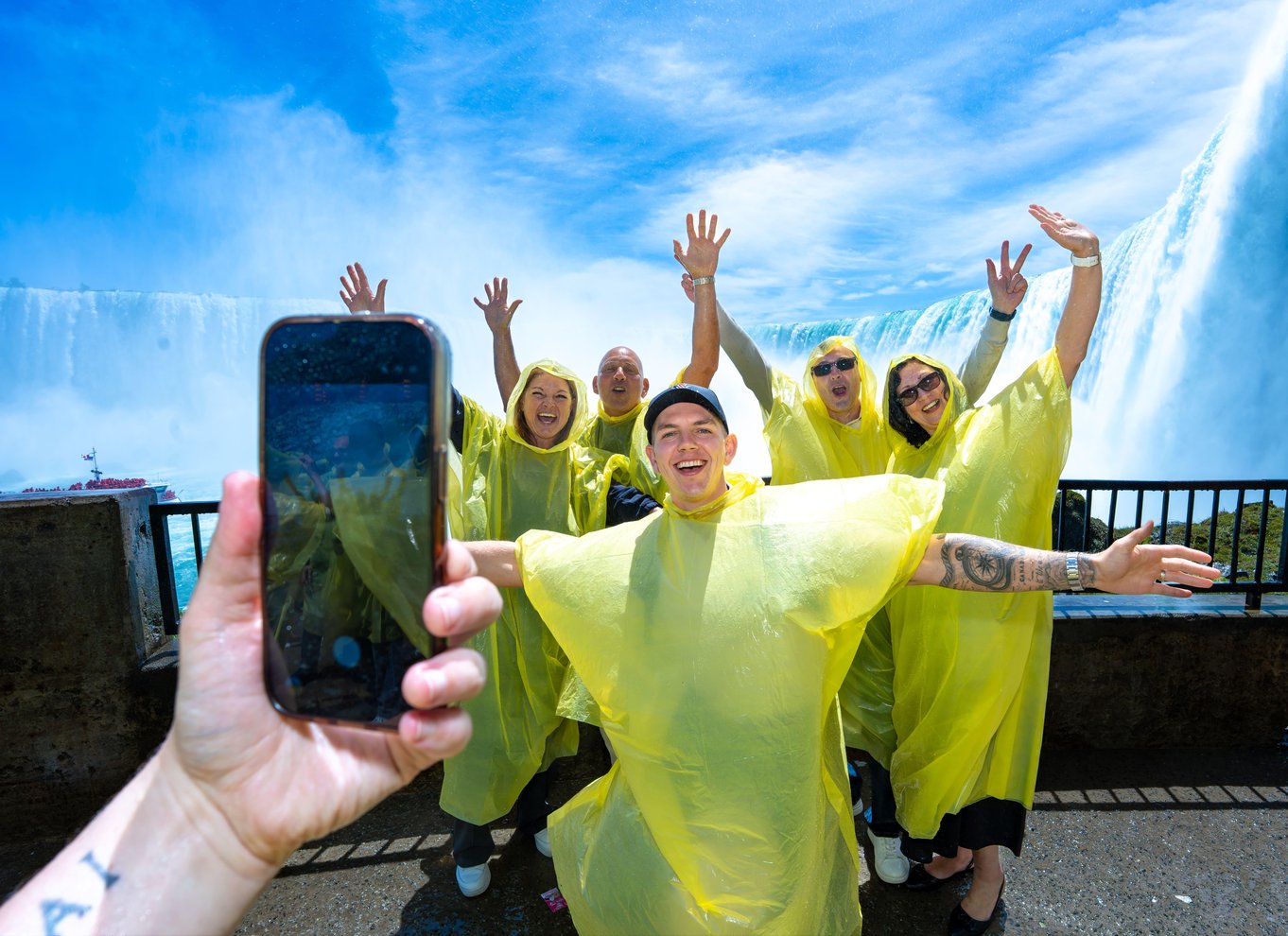 Niagara Falls-tur: Skylon, tur bag vandfaldene og bådtur