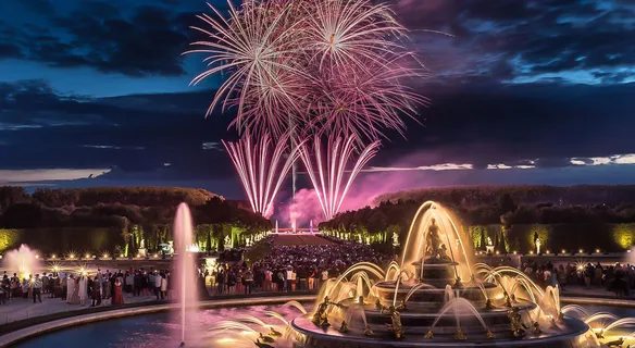 Château de Versailles : spectacle des Grandes Eaux Nocturnes