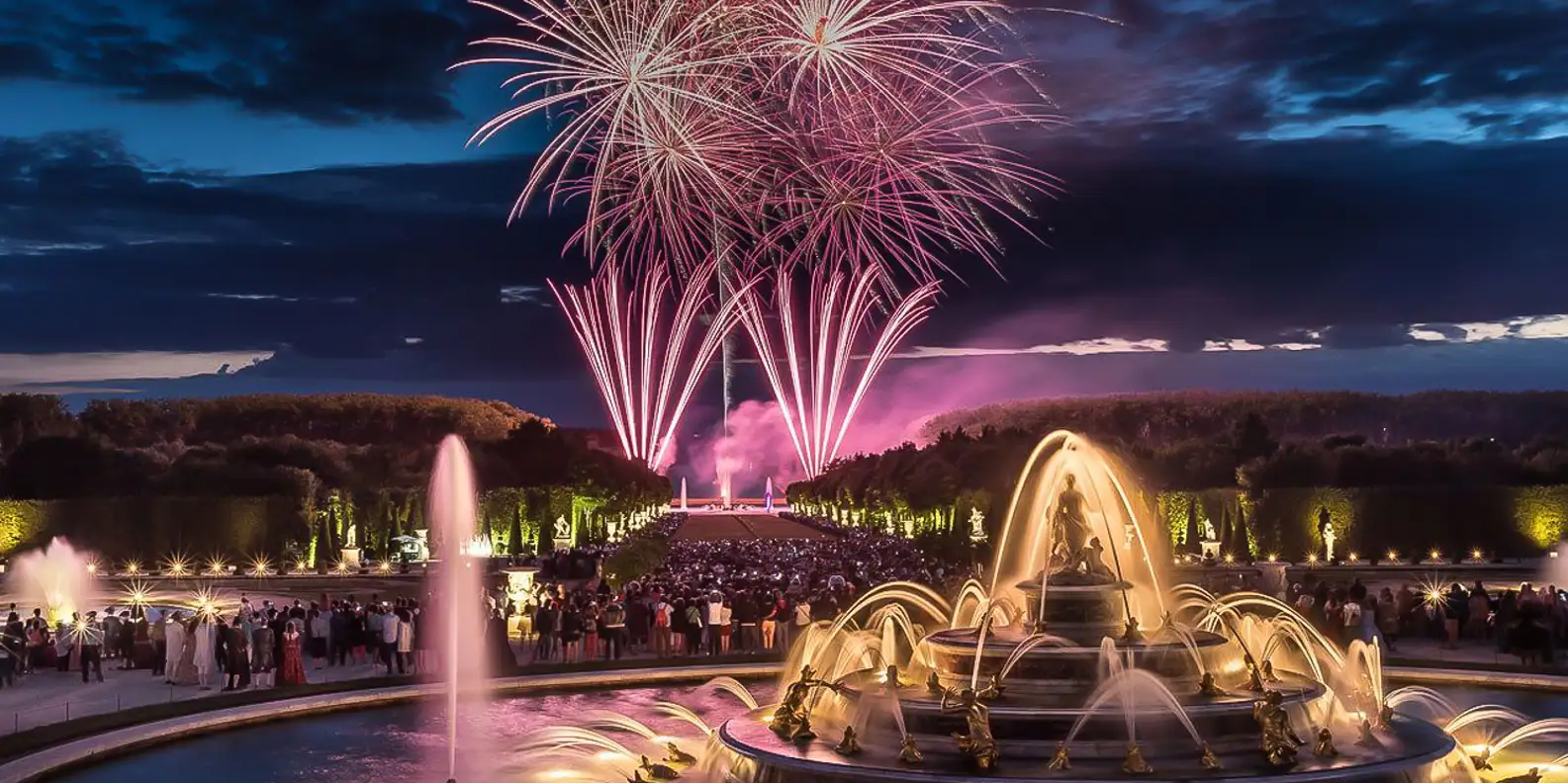 Château de Versailles : spectacle des Grandes Eaux Nocturnes