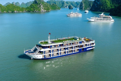 Ab Hanoi: Halong-Bucht Ganztagesausflug mit Go Halong CruiseHalong-Bucht: Ganzer Tag mit Go Halong Cruise ab Hanoi