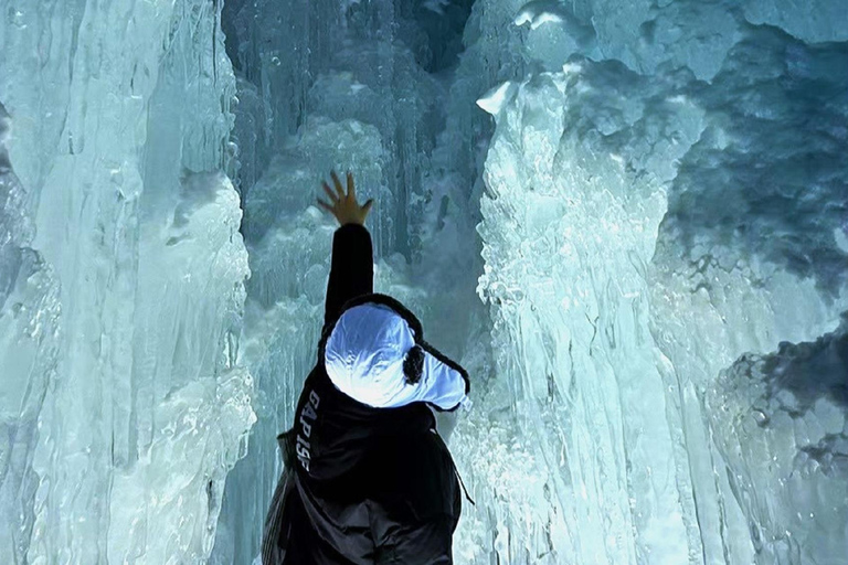 From Sapporo: Lake Shikotsu Ice Festival & Illumination Tour