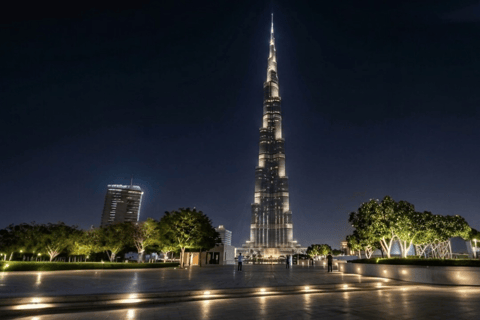 Dubai by Night: Private City Lights Tour with Fountain show