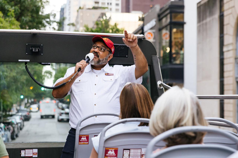 Chicago: Sunset Tour by Open-top Bus with Live Guide Panoramic Sunset Tour