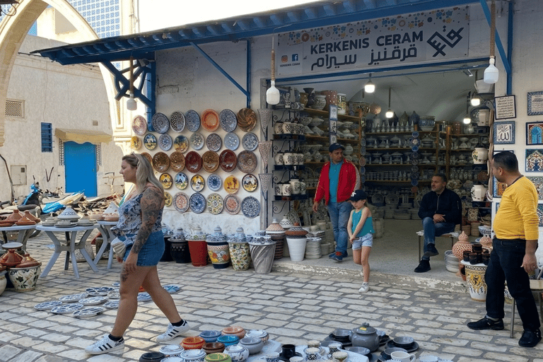 Tunis/Hammamet: Nabeul, Kelibia, Kerkouane, Houaria, Korbous + lunch From Tunis or Hammamet: Full-day tour of Cape Bon with lunch
