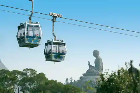 Hong Kong: Lantau Big Buddha Tour with Cable Car