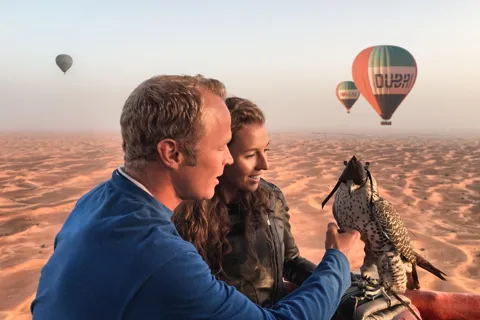 Dubai: Luxus-Ballonfahrt mit Michelin-kuratiertem Frühstück