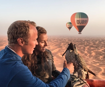 Dubai: Luxury Balloon Flight with Michelin-Curated Breakfast