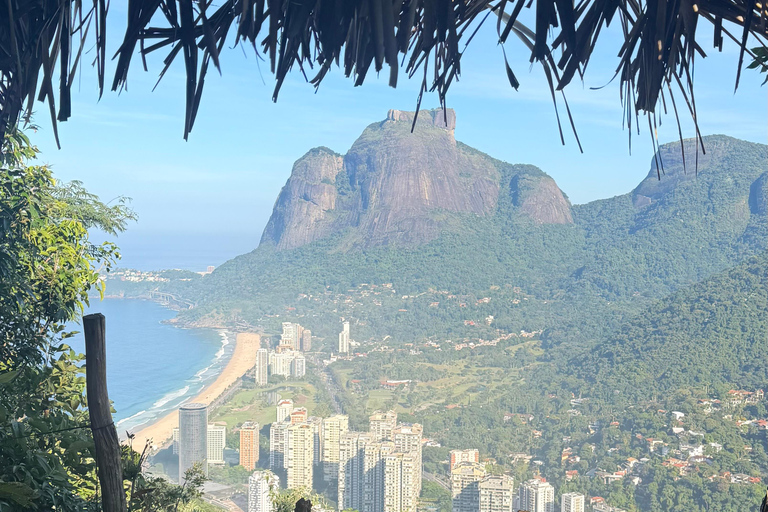 Two Brothers Hill (Morro Dois Irmaos) Hike + Snack with Cria Guide Hiking tour on Two Brothers Hill (Morro Dois Irmãos) + breakfast with local guide