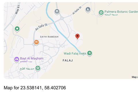 Omani Rooftop Terrace Dining + Village / Wadi Tour