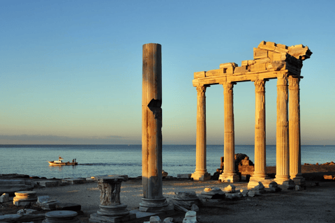 From Alanya: Side, Aspendos, and Manavgat Waterfall Tour