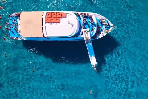 From Limassol: Blue Lagoon Akamas – Boat Trip
