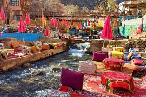 Marrakech: Ausflug ins Ourika-Tal mit Wanderung zu den Wasserfällen und Mittagessen