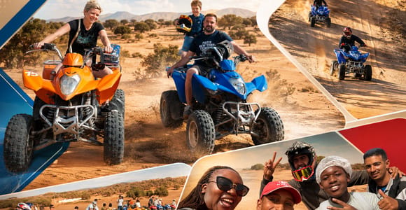 Agadir: Guided Quad Biking Tour with Hotel Pickup & Drop-off