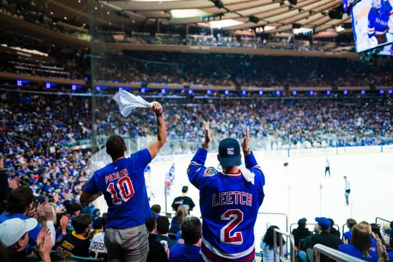Nueva York: partido de los New York Rangers en el Madison Square Garden
