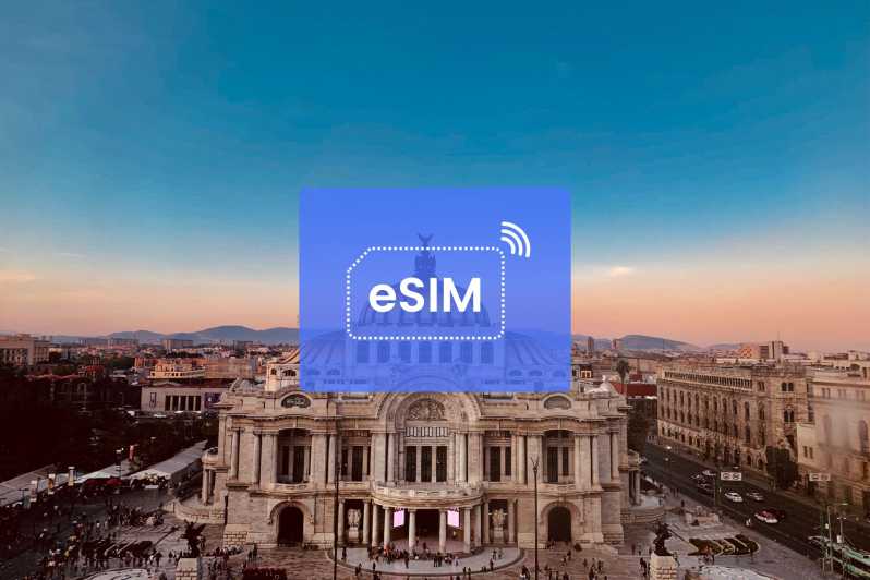 Miasto Meksyk: Meksyk – plan mobilnej transmisji danych eSIM w roamingu