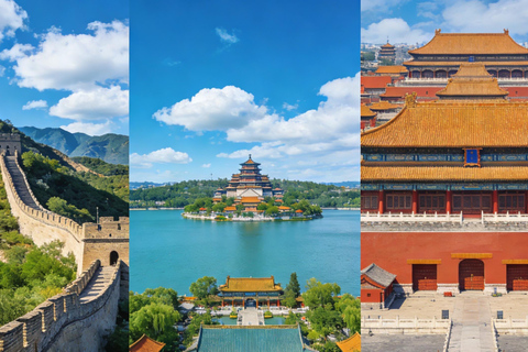 Beijing: Badaling/Mutianyu Wall VIP Charter w/Entry Ticket Badaling or Mutianyu Great Wall VIP + Forbidden City