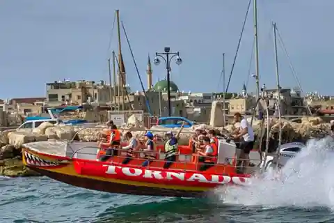 Tel Aviv: Tornado höghastighets spänningsbåt från Jaffa