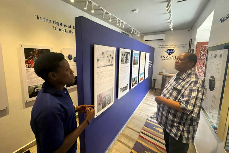 زنجبار: تذكرة دخول متحف التنزانيت ومتجر المجوهراتجولة مع نقطة الالتقاء في مبنى الحصن القديم