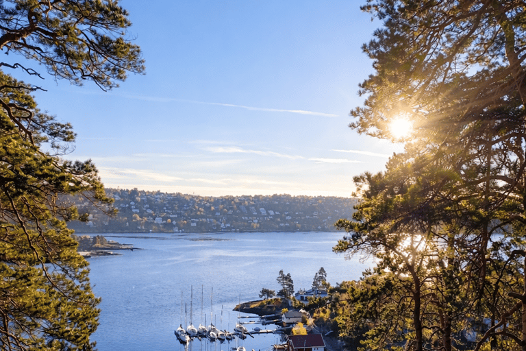 Oslo: Malmøya Guided Hike with Waffle & Salmon Tasting
