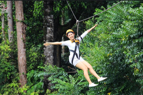 Jakarta/Bogor: Zipline Adventure, ATV, Waterfall & Transfer