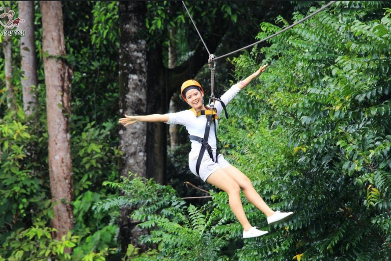 Jakarta/Bogor: Zipline Adventure, ATV, Waterfall & Transfer