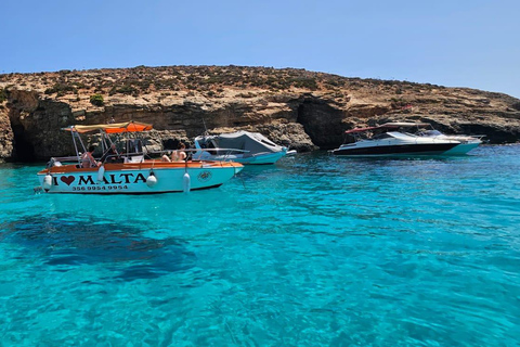 Location de bateaux pour le lagon bleu et l&#039;île de Comino