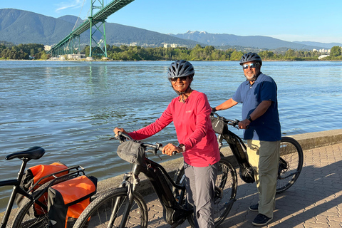 La mejor excursión en bicicleta eléctrica por el Parque Stanley