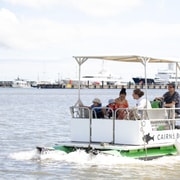Cairns: Pontoon Boat Hire with Optional BBQ and Fishing Hire