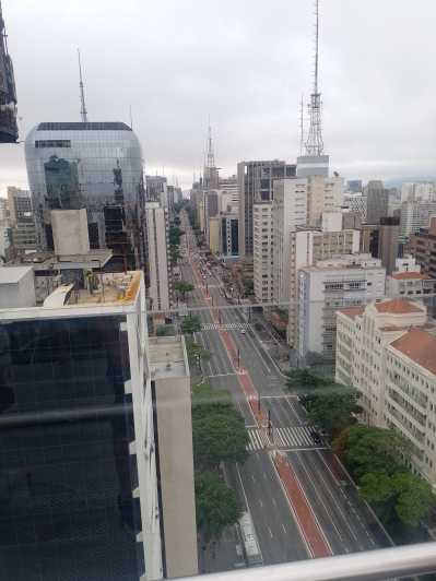 Premium Photo  Aerial view of avenida paulista paulista avenue in sao  paulo city brazil