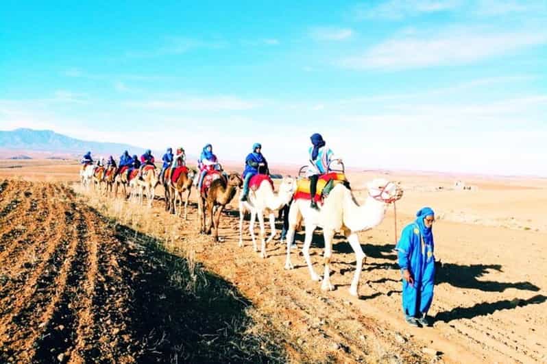 Marrakech : Déjeuner complet dans le désert d'Agafay - quad