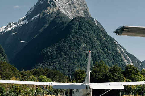 From Wanaka: Milford Sound Flight with Landing &amp; Glaciers