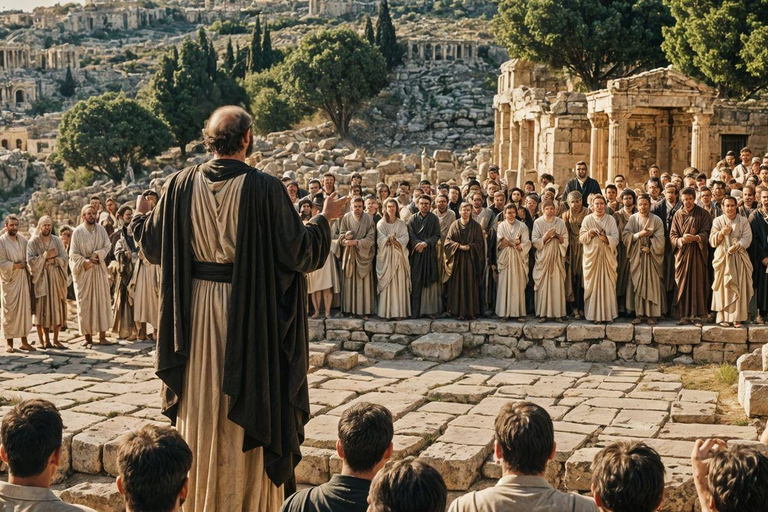 Au départ du Pirée : visite biblique privée sur les traces de l&#039;apôtre Paul à CorintheDepuis le Pirée : visite biblique privée sur les traces de l&#039;apôtre Paul à Corinthe