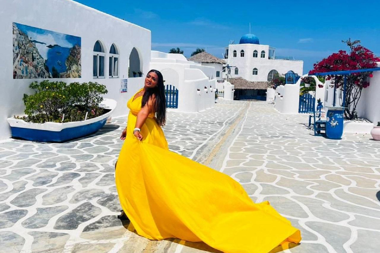 Grecialandia Santorini Tour with Lunch and Transfers