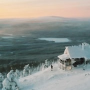 Levi: Snowshoeing Tour to Santa's Cabin with Sausage BBQ