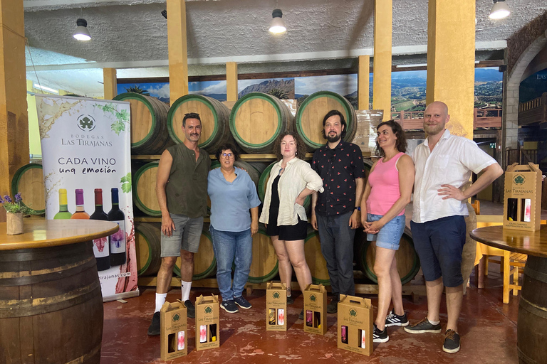 Gran Canaria LET'S GET HIGH!: altitude wines and tapas lunch