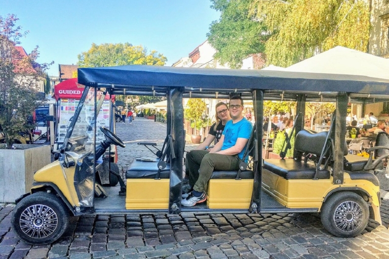Kraków: Stare Miasto, Getto i Kazimierz Golf Cart TourKraków: Stare Miasto, Kazimierz i Ghetto Golf Cart Tour