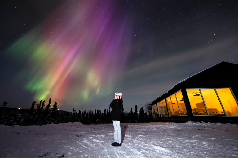 Fairbanks: Aurora Glass House Experience at Cleary Summit