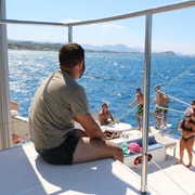 Von Dénia/Jávea aus: Cala Blanca Bootsfahrt mit Jet Ski & Mittagessen