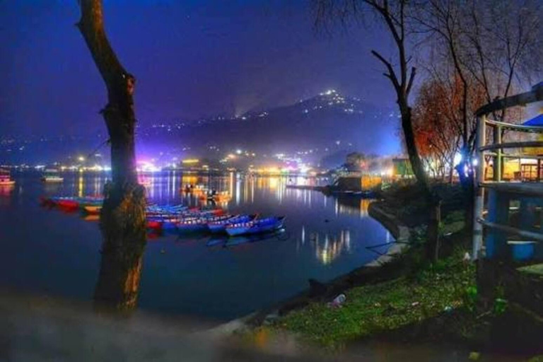 Pokhara: Kahun Danda Night City Lights Tour with Pickup