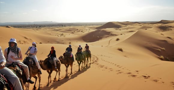 Depuis Marrakech : Merzouga, dunes et Sahara en 3 jours