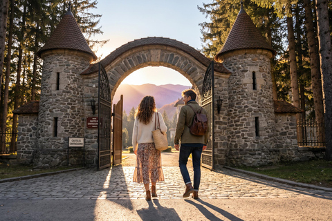 Day Trip - Bran Castle, Peles Castle & "Wednesday" Castle COACH TOUR Audio guide in 24 languages