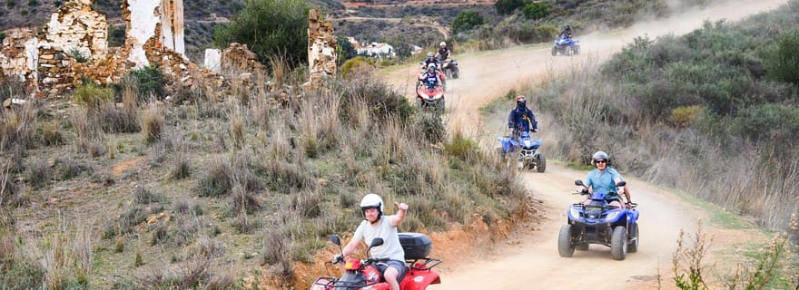 Malaga : visite guidée en quad tout-terrain dans les montagnes de Mijas