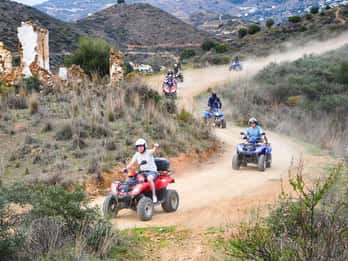 Málaga: Quad todoterreno guiado de 1 hora en la Sierra de Mijas
