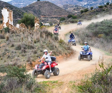 Málaga: Off-road 1-hour Guided Quad Biking in Mijas Mountain