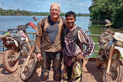 Aventura de 21 dias no Camboja de motocicleta