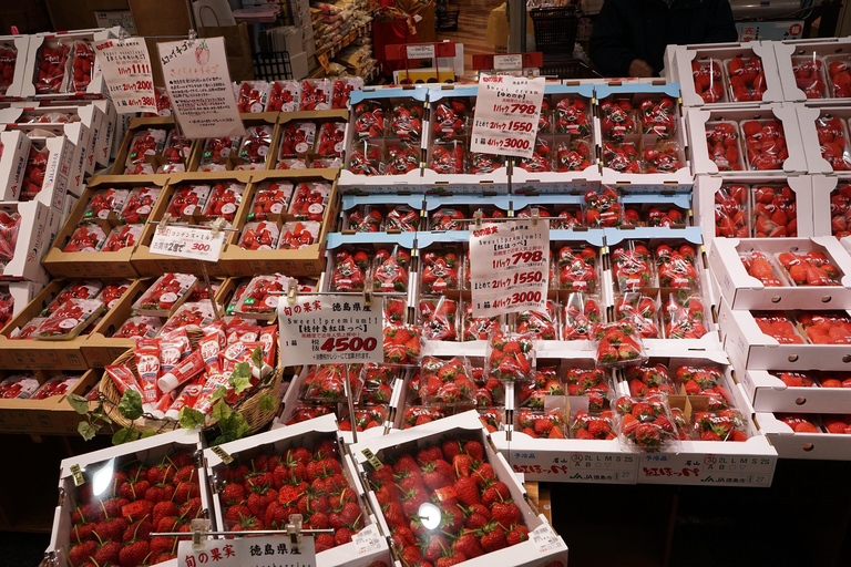 Osaka : Marché de Kuromon et visite culinaire de 2 heures à SennichimaeVisite en petit groupe en anglais