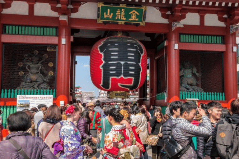 Tokyo: Tour privato di un giorno intero della città di Tokyo Luoghi da vedere assolutamente