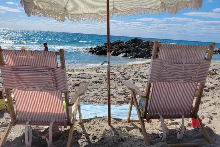 Deerfield Beach: Noleggio Cabana per un giorno in spiaggia tutto incluso!